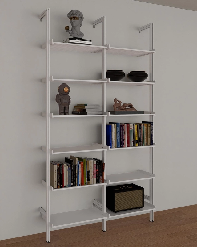 ODM Aluminum Extrusion Shelf Aluminium Floating Shelves Anti Corrosion