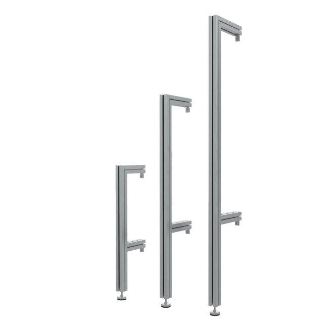 Customized Aluminium Shelving Unit Profile 2020 Extrusion Frame