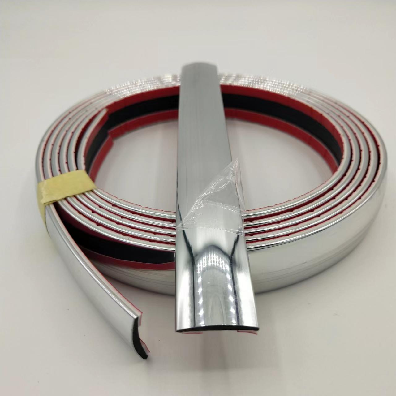 Two Color D Bright Gold U Shaped Self Adhesive Edge Strips