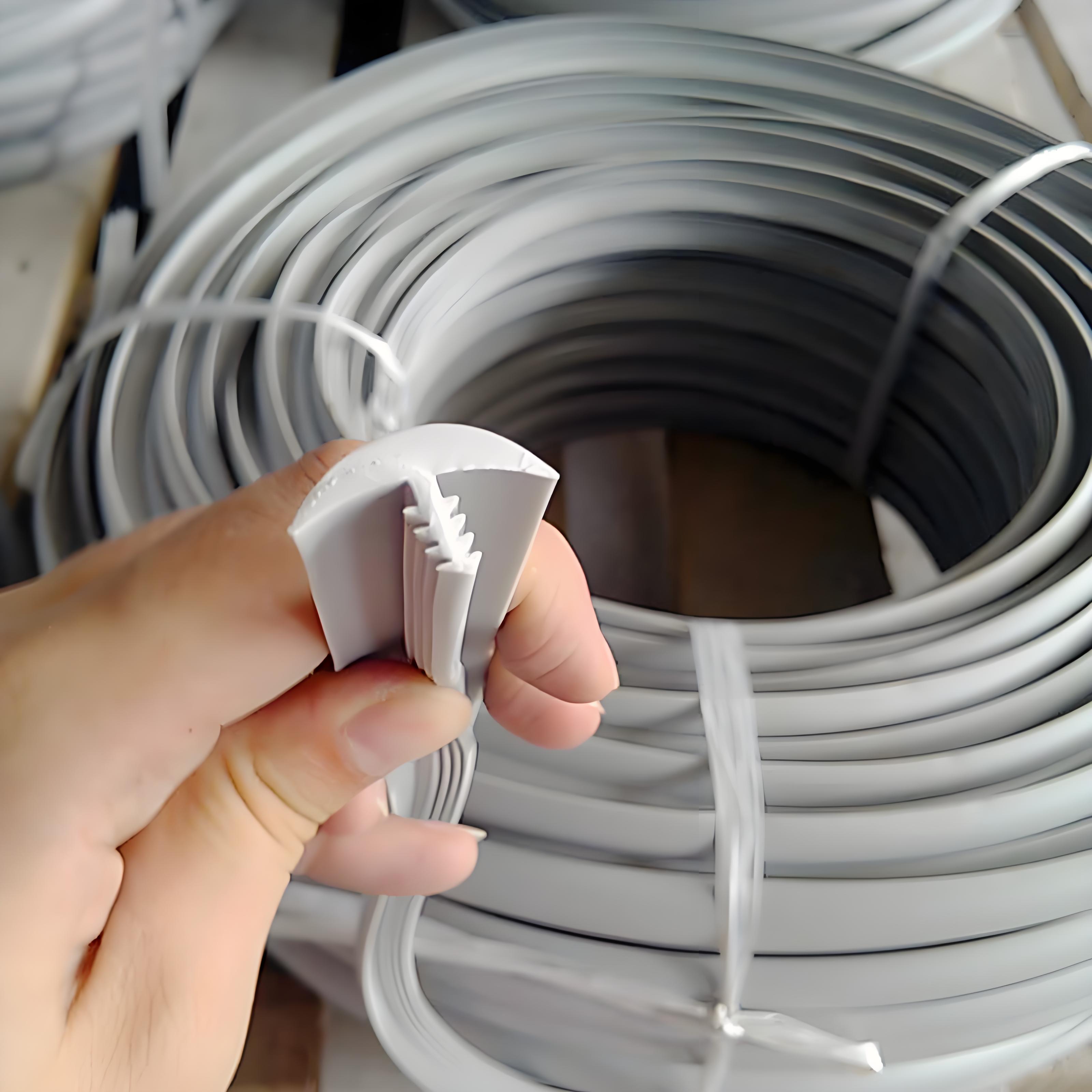Irregular edge banding strip