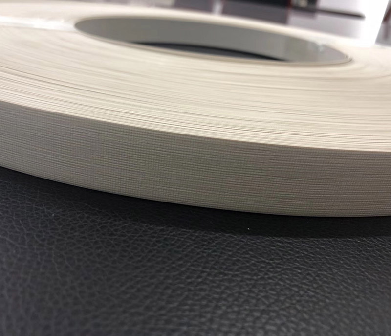 Anti counterfeiting edge banding strip