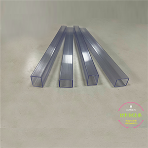 Componente electronice, țevi transparente din PVC, conectori electronici, țevi transparente antistatice din plastic, ambalaje pentru țevi rigide