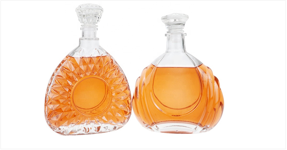 500ml Delicate Glass Bottle For Premium Rum