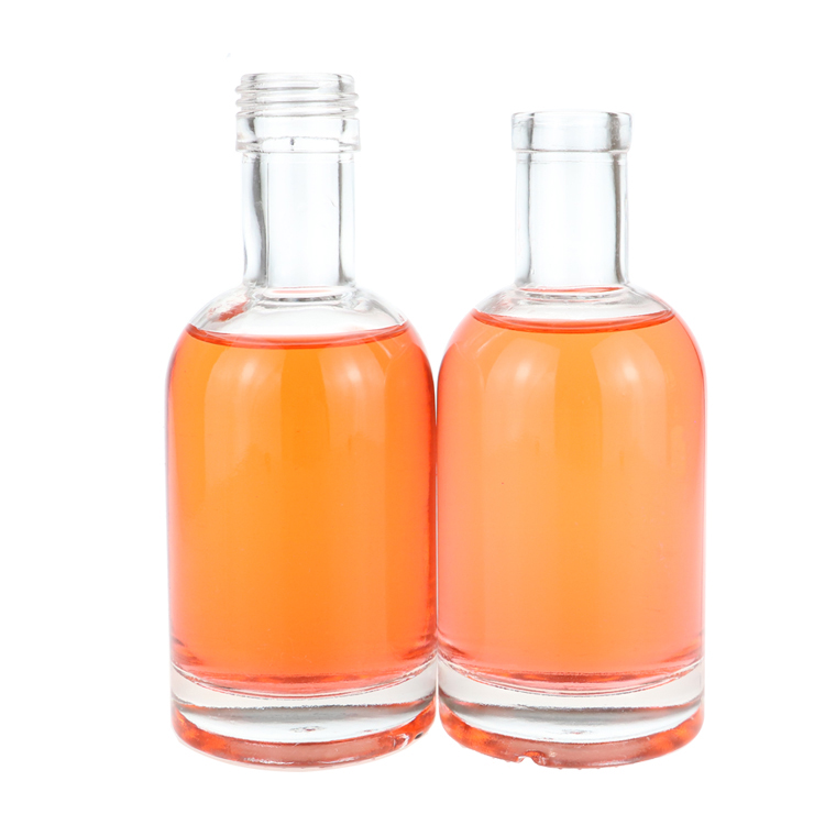 750ml Tequila Spirit Bottle Vodka Glass Liquor Bottle With Synthetic Cork