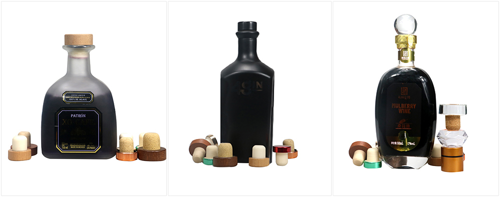 Glass Bottle For Liquor Tequila Whiskey Square Shape