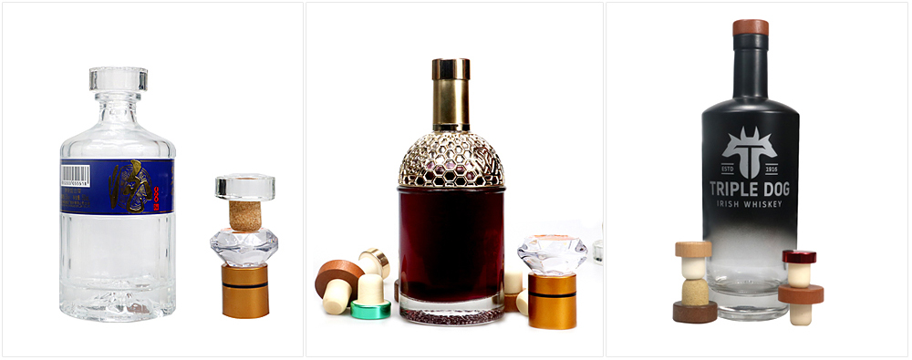 High Grade Clear Empty Glass Bottle