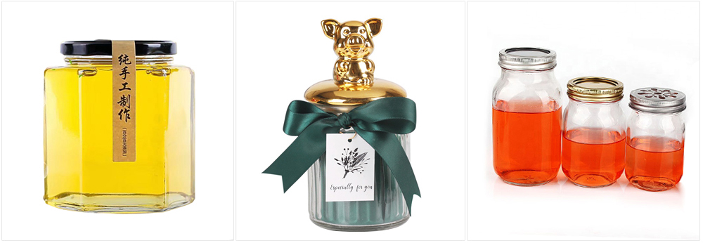 Container glass Jar