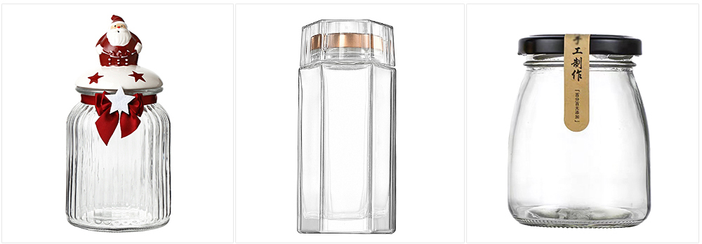 High Borosilicate Glass Jar
