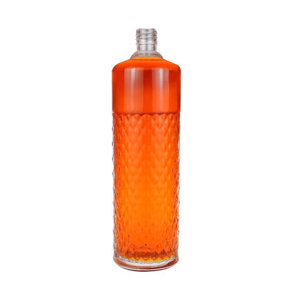 Luxury 750ml Liquor Empty Vodka Spirits Whiskey Bottle