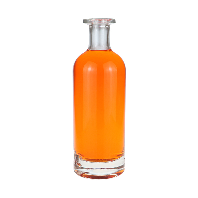 Luxury 750ml Liquor Empty Vodka Spirits Whiskey Bottle