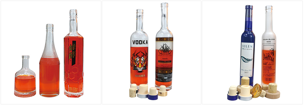 High-Quailty Custom Label 750ml Glass Bottle
