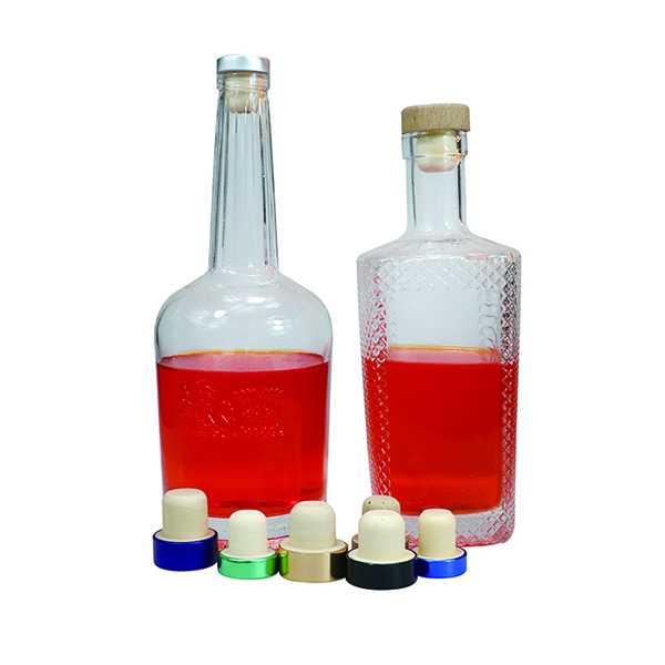 Vodka spirit wine bottle for liquor thick bottom glass bottle 500ml glass vodka bottle suppliers
