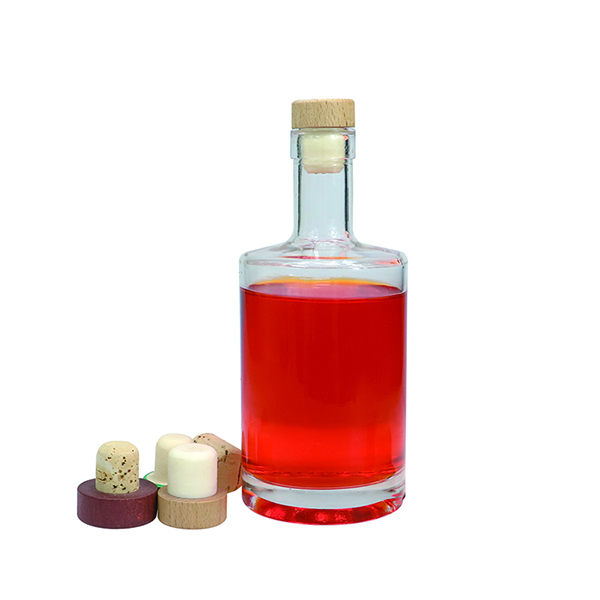 Vodka spirit wine bottle for liquor thick bottom glass bottle 500ml glass vodka bottle suppliers