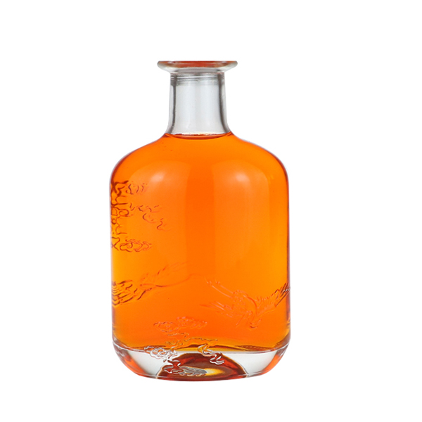 Whiskey Glass Bottle Viski Whisky Bottle Black Lebel 1Liter Sublimation Whiskey Bottle