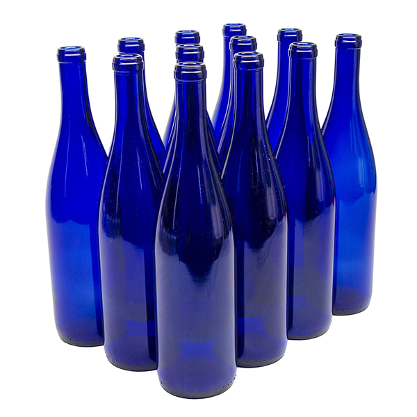 Chinese 750 ml glass bottle amber wine bottle red wine bottle
