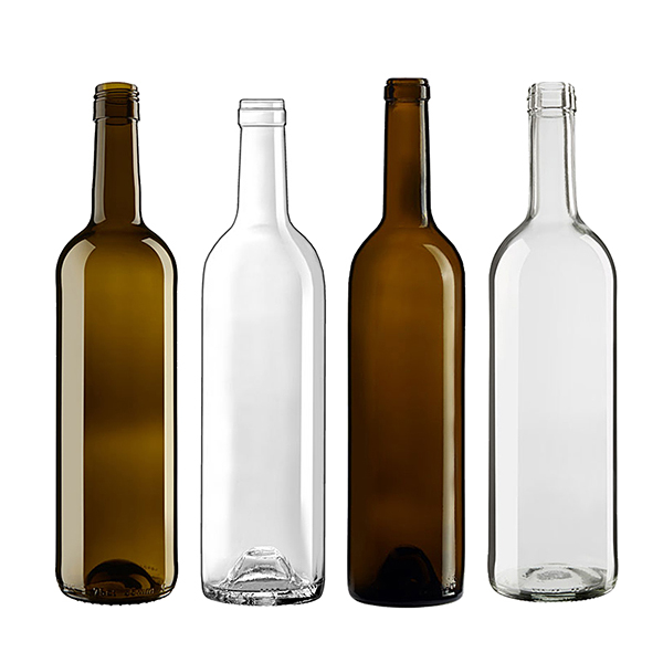 Wholesale 375ml 500ml 750ml 1000ml Wine Bottle Antique Green Glass Bottle For Red Wine