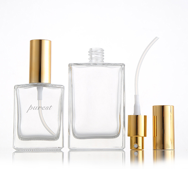 30ml 50ml Cylinder Shape Glass Classical Fragrance Parfum Spray Empty Perfumes Packaging Bottles