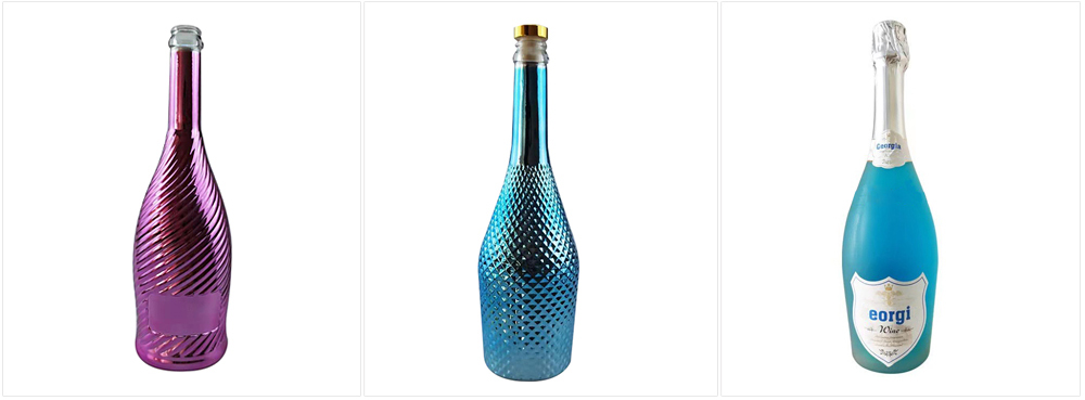 Clear Spirits Glass Bottles