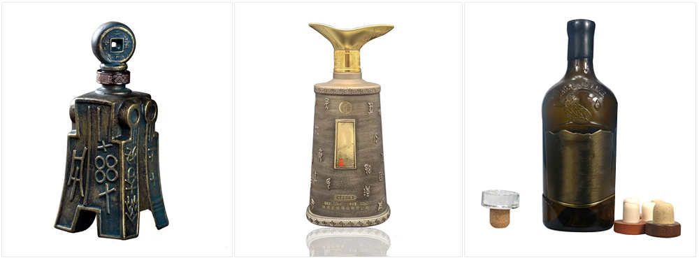 500ml Liquor Whiskey Bottles For Vodka