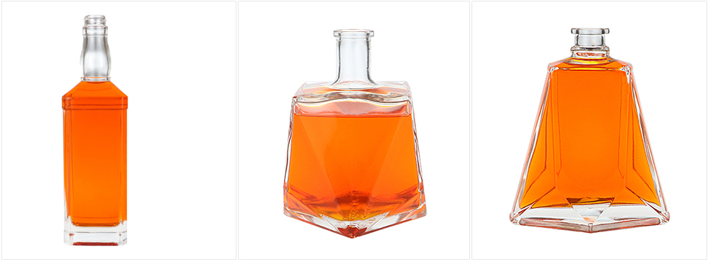 250ml 300ml whiskey vodka glass bottle