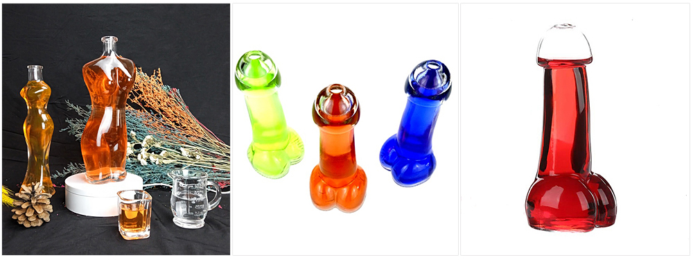 Glass Bottle For Rum