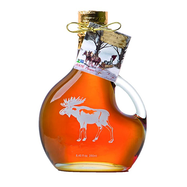 Custom 750ml Luxury Cocktail Syrup Glass Moonshine Jug Liquor Spirit Bottle With Label
