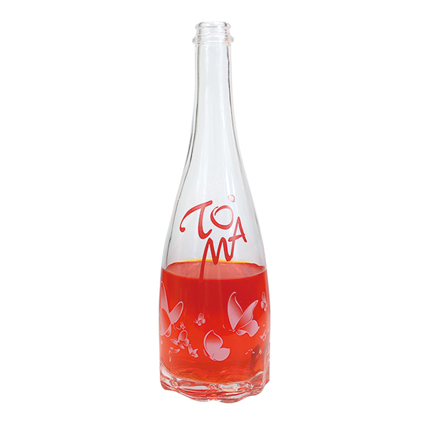 Wholesale 200ml 300ml 350ml 500ml Empty Glass Bottle Milk Juice Tea Drink Glass Bottle Glass Beverage Bottle