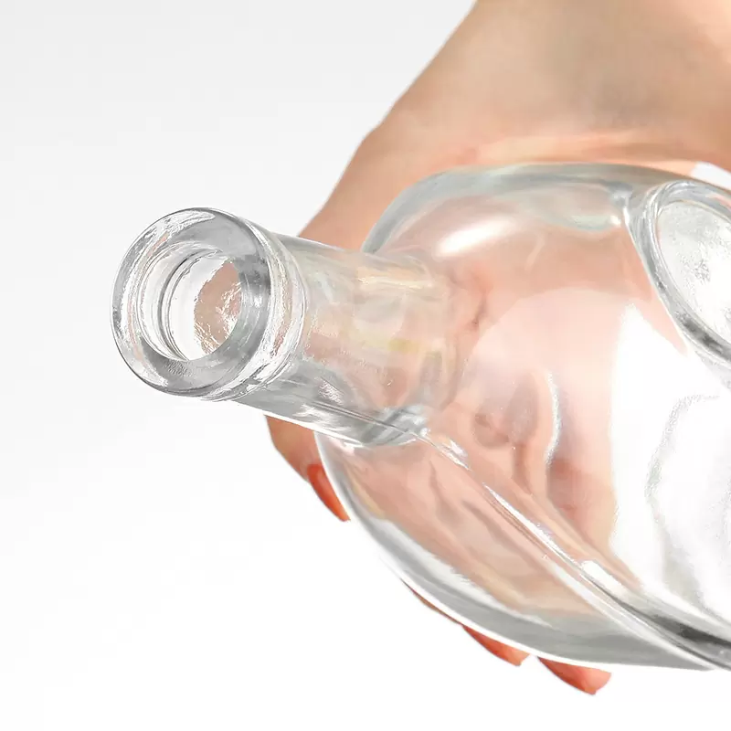 Wholesale 750ml Vodka Whisky Gin Tequila Brandy Rum Glass Bottle Packaging