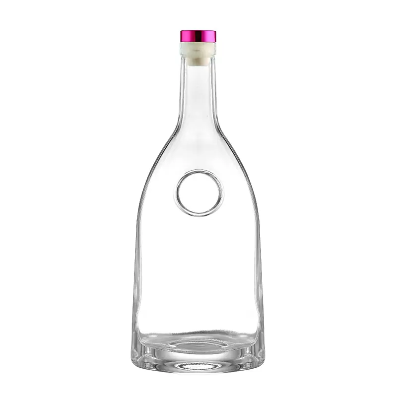 Wholesale 750ml Vodka Whisky Gin Tequila Brandy Rum Glass Bottle Packaging