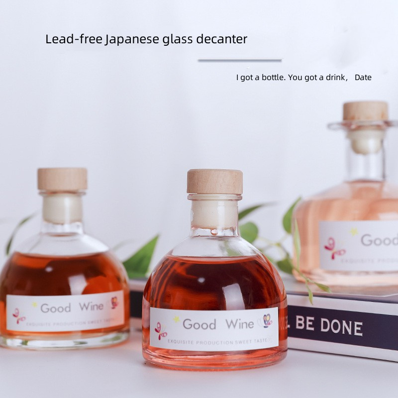 100ml 200ml 250ml 500ml Liquor Whisky Vodka Kombucha Flat Flask Bottle For Cold Brew Lced Coffee