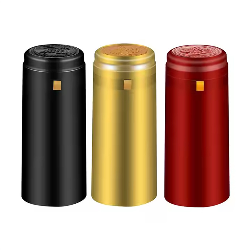 Оптовая продажа винных бутылок термоусадочные ПВХ термоусадочные капсулы колпачки винная термоусадочная пленка