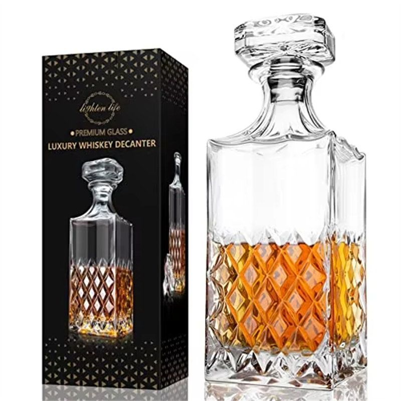 Wholesale products 25cl 700ml custom tequila glass bottles wine brandy glass bottles