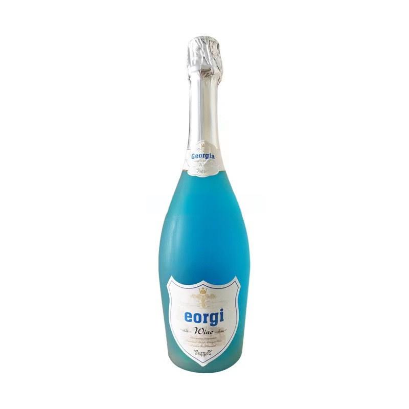 luxury Factory Free 500ml Transparent Round Glass Bottle For Vodka Brandy Whiskey with cork lid