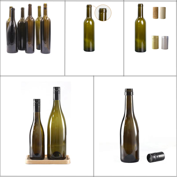 700ml brown glass bottle