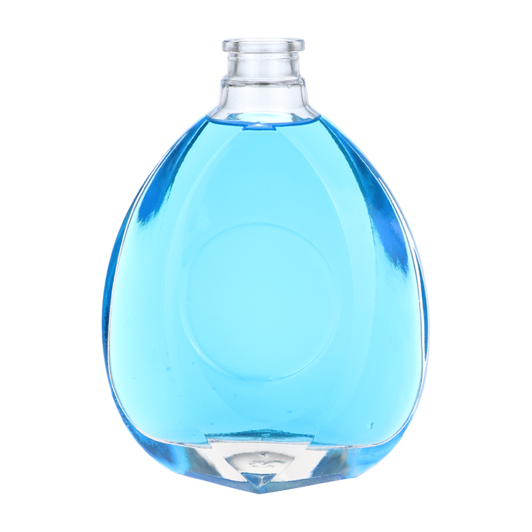 375ml 500ml 750ml 800ml Wholesale clear wine glasses Custom white wine Xo gin and brandy glass bottles