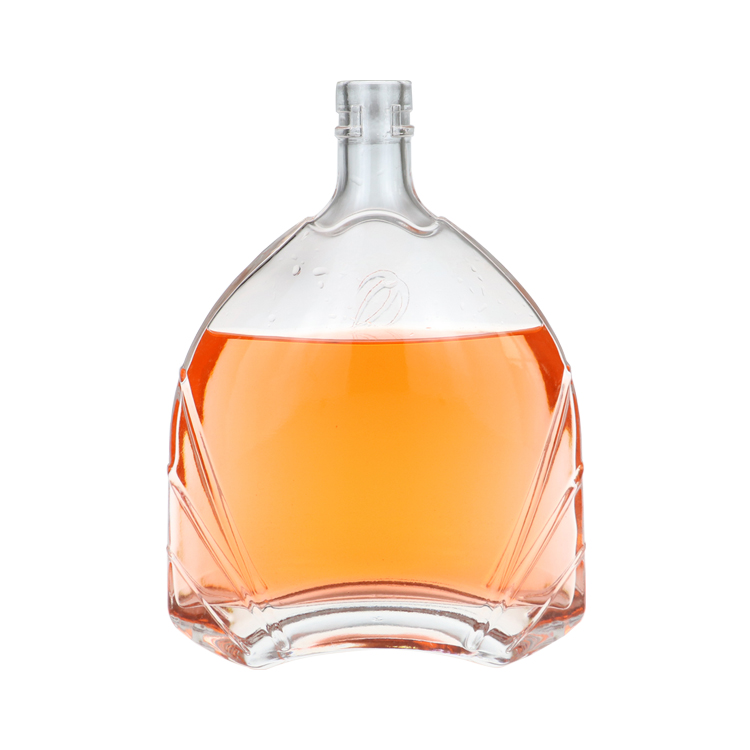 375ml 500ml 750ml 800ml Wholesale clear wine glasses Custom white wine Xo gin and brandy glass bottles