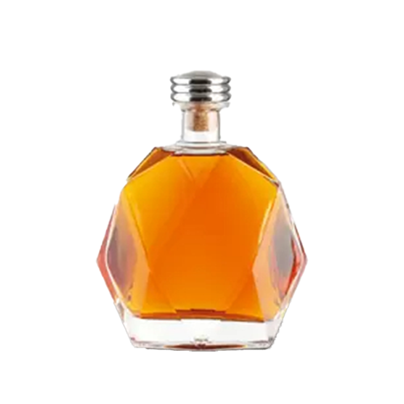 500ml 750ml 1000ml rum XO whisky glass bottle glass brandy whiskey gin vodka bottles custom logo