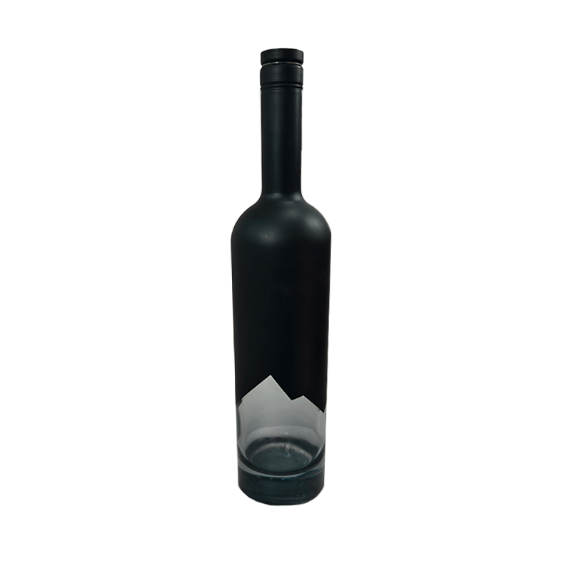 Hot Selling Empty Wine Bottle 750ml With Screw Cap Factory Price Clear Glass Wine Bottle With Cap