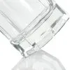 Wholesale750ml 1000ml gin bottle clear round glass bottles