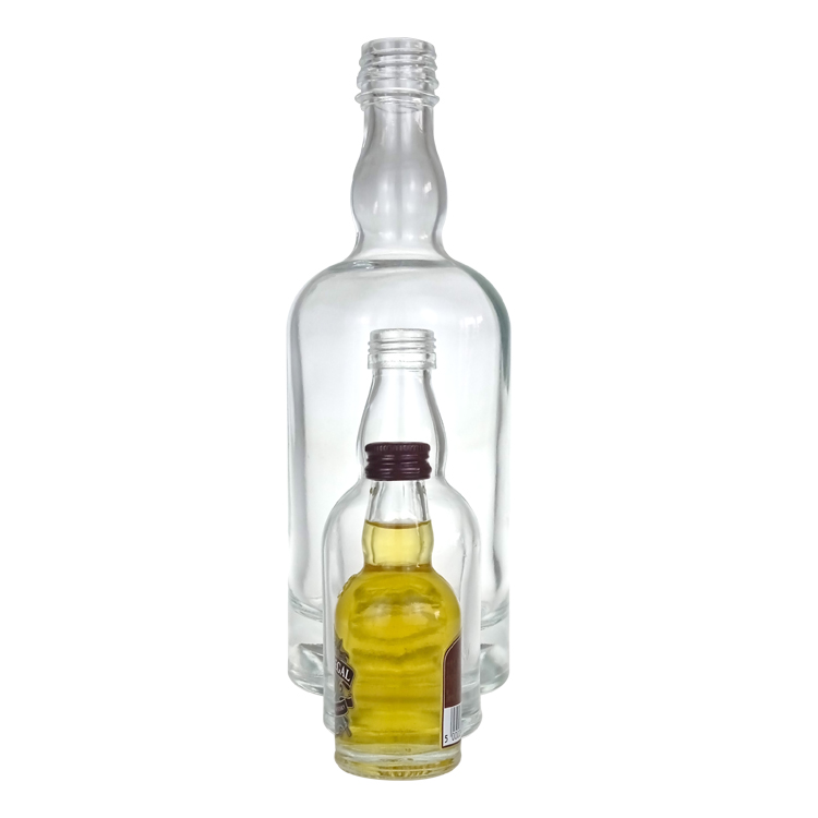 Custom 750 ml Best Design Gin Bottles Wholesale Manufacturer