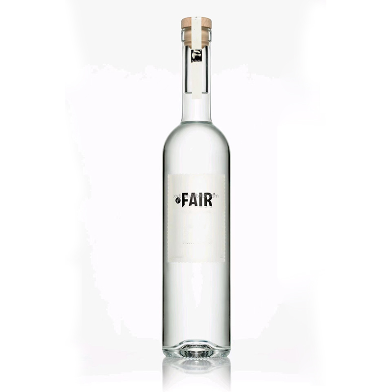 Custom 750 ml Best Design Gin Bottles Wholesale Manufacturer