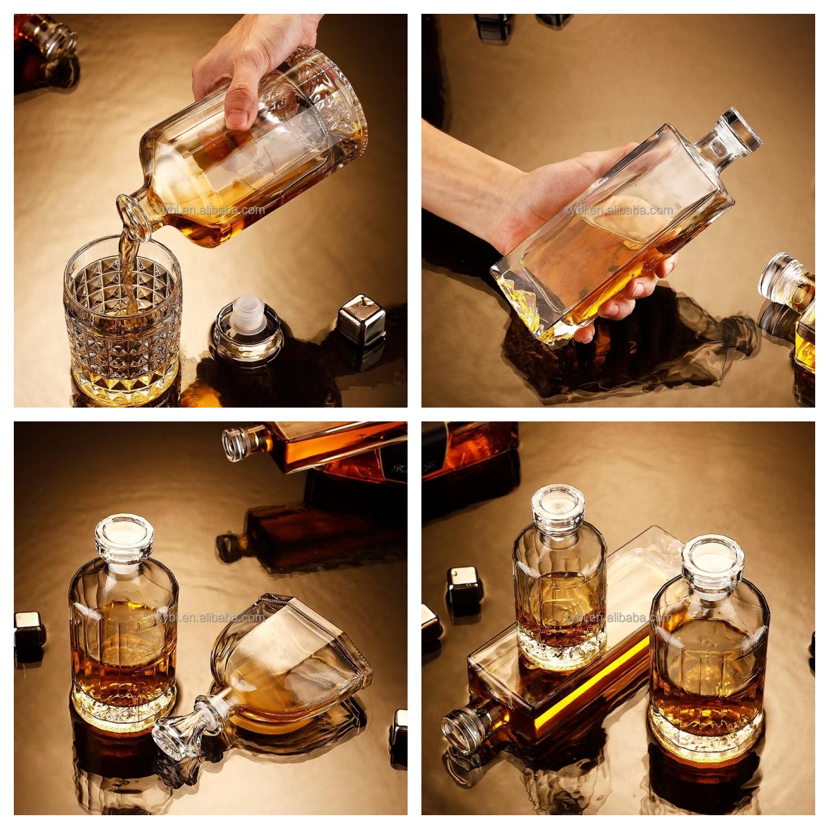750ml Liquor Bottles