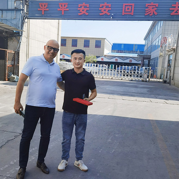 The reception of French clients