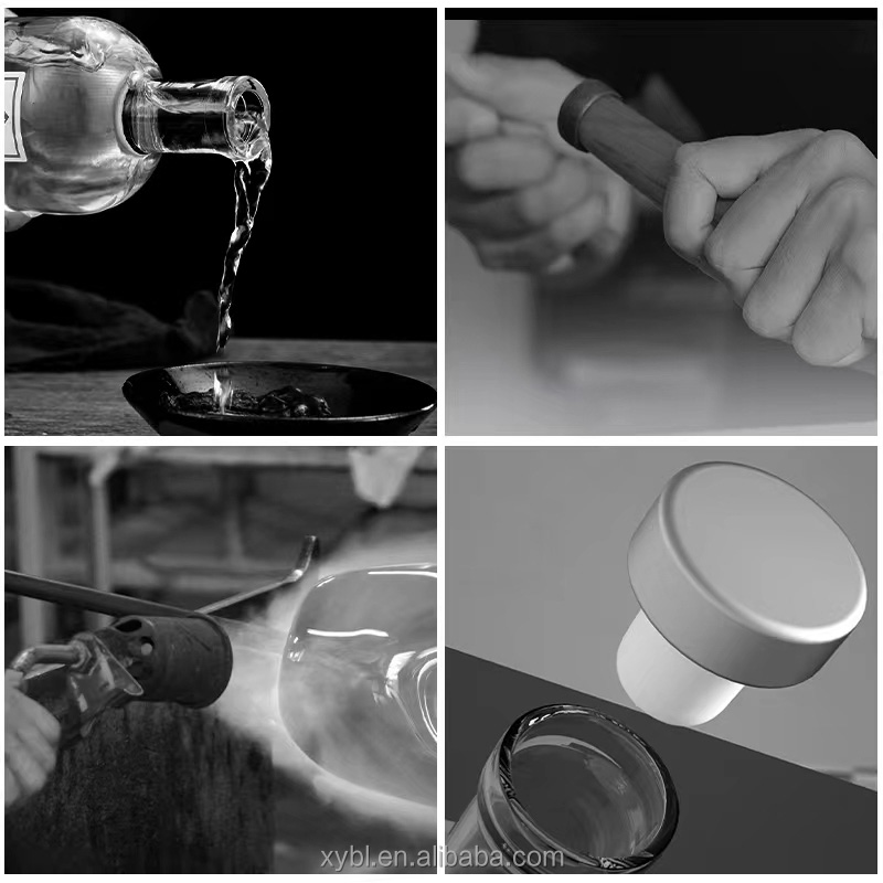 Stylishly Designed Glass Bottles for Modern Packaging