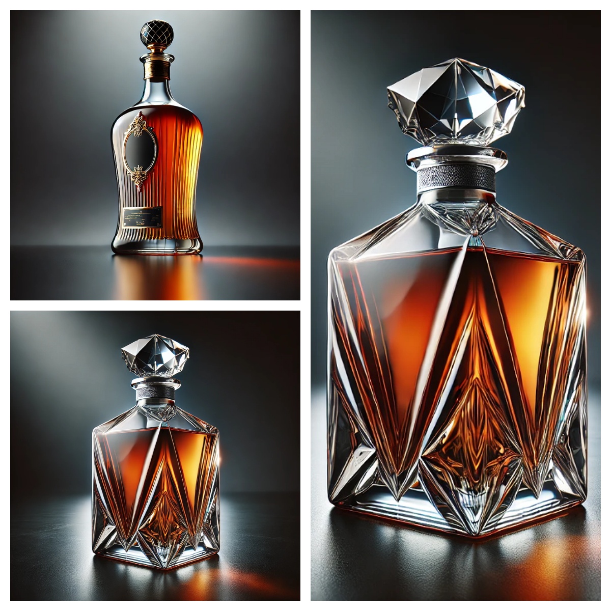 Gin Spirits Liquor Glass Bottles