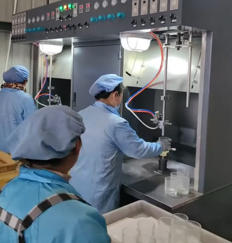 How to make spray inside glass candle holder video