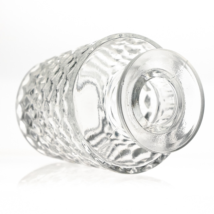Wholesale Luxury 15ml 30ml 50ml 60ml clear Frosted Flat square Empty Glass Bottle Perfumes Bottle