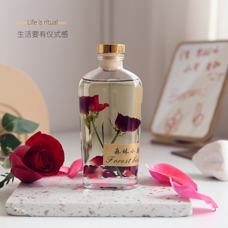 Round Empty Bottle Manufacturer Luxury Empty 10Ml 30Ml 50Ml 100Ml Black Perfume Bottle