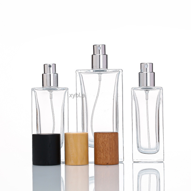 3ml 5ml 6ml 8ml 10ml Rectangle Eye Cream Perfume Oil Containers Glass Bottle