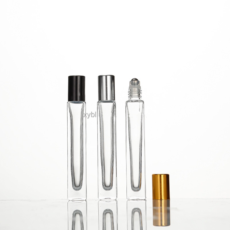 3ml 5ml 6ml 8ml 10ml Rectangle Eye Cream Perfume Oil Containers Glass Bottle